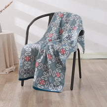 Toalha Jacquard de Algodão com Camadas Extras para Conforto Ama Mamma