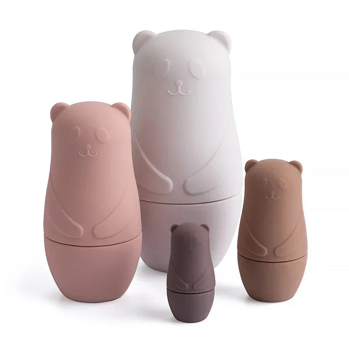 Ursinha Matrioska de Silicone Segura e Divertida Ama Mamma - Ama Mamma