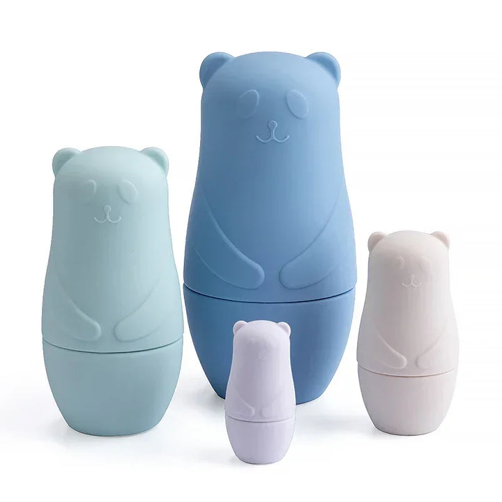 Ursinha Matrioska de Silicone Segura e Divertida Ama Mamma - Ama Mamma