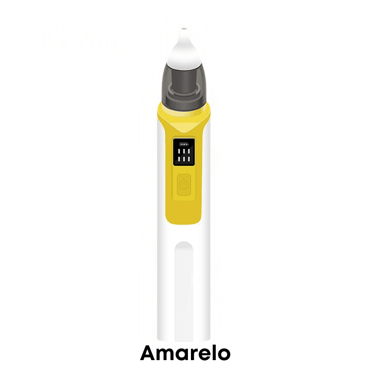 Aspirador Nasal Elétrico Infantil - Recarregável - 6 Velocidades