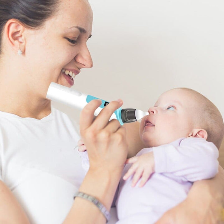 Aspirador Nasal Elétrico Infantil - Recarregável - 6 Velocidades - Ama Mamma