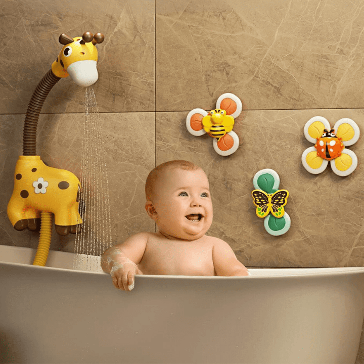 Brinquedos para Banho Divertido | Gira Shower - 6+Meses - Ama Mamma