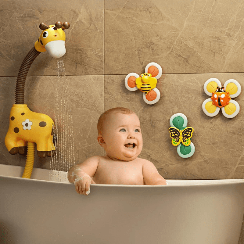 Brinquedos para Banho Divertido | Gira Shower - 6+Meses