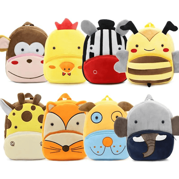 Mochila Infantil Escolar de Pelúcia - Ama Mamma