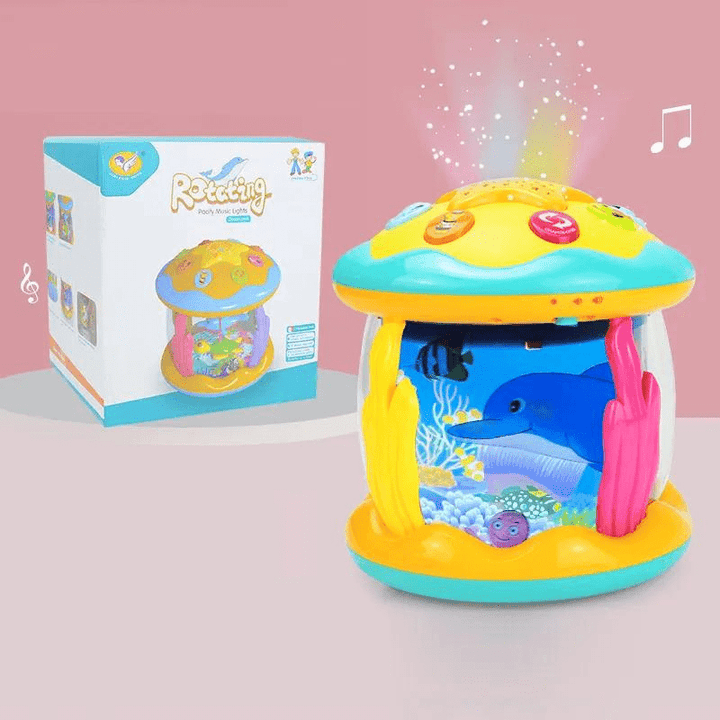 Brinquedos Educativos | Projetor Musical - 0~36 Meses - Ama Mamma