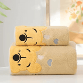 Toalha de Banho Ursinho Feliz para Bebês e Recém-Nascidos - Ama Mamma - Ama Mamma