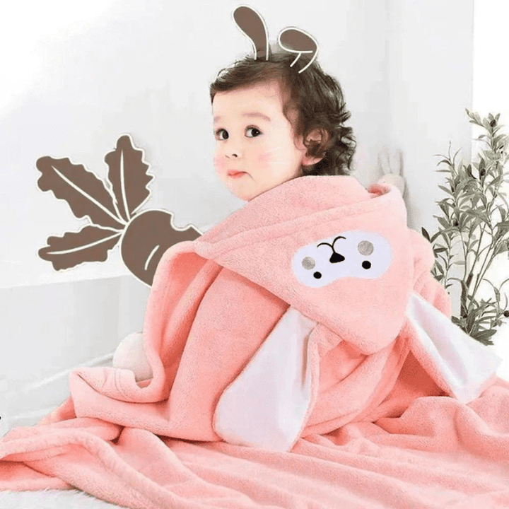 Toalha Banhão Infantil com Capuz Confortável e Divertida - Ama Mamma - Ama Mamma